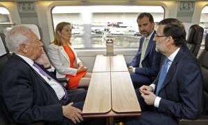 Viaje inaugural AVE Madrid-Alicante.